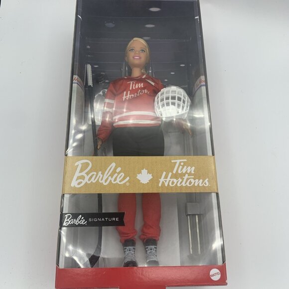 2020 Barbie Signature Doll Tim Hortons Hockey Canada New In Box! - Picture 1 of 9